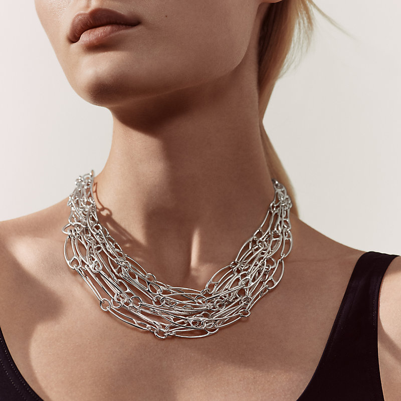 Chaine d'ancre Punk necklace | Hermès USA